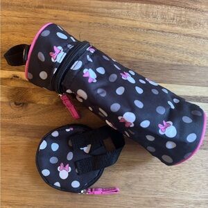 Disney Baby Minnie Pacifier and Insulated Bottle Holder